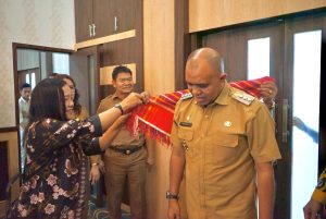 Pj Bupati Langkat Terima Audensi Majelis GBKP Klasis Kuala