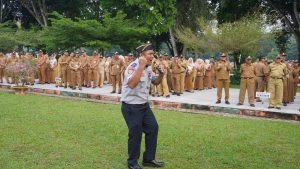 Apel Gabungan, Pj Bupati Langkat Prioritaskan K3 Bagi Dunia Kerja
