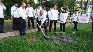 Bupati Langkat Faisal Hasrimy Start Bangun Ruang Terbuka Hijau di 10 Kecamatan se-Kabupaten Langkat 