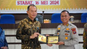 Sekda Langkat Hadiri Kohesi Sosial Siswa Diktukba Polri Gelombang  2024