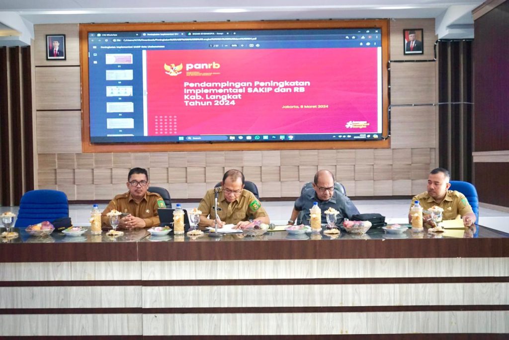 Sekda Langkat Pimpin Dialog Kinerja Kepala Perangkat Daerah 2024