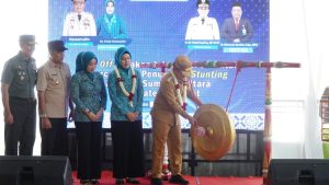 Langkat Menjadi Lokus Kick Off Intervensi Serentak Penurunan Stunting Provsu 2024