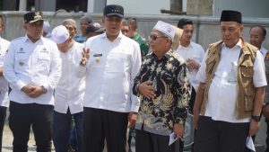 Pj Bupati Langkat Tinjau Korban Kebakaran di Kecamatan Padang Tualang 