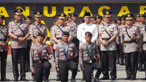Pj Bupati Langkat Berikan Pesan Kepada Siswa Bintara Polri Gelombang I 2024