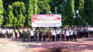 Pimpin Apel Operasi Patuh Toba, Pj Bupati Langkat Pendisiplinan Berlalu Lintas