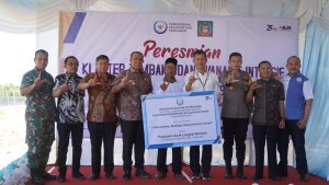 Pj Bupati Langkat Resmikan Klaster Budidaya Udang Vaname
