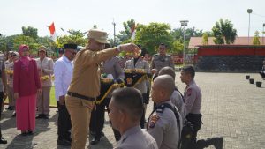 Pj Bupati Langkat Hadiri Pembentukan Bintara dan Tamtama Polri Gelombang II