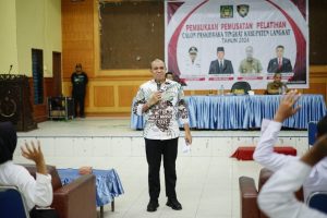 Pj Bupati Langkat BerikanPembekalan Calon Paskibra