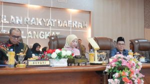 Hadiri Rapat Paripurna, Pj Bupati Langkat Saran Dan Masukan Berharga