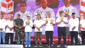 Bupati Langkat Hadiri Peluncuran Jingle dan Maskot Pilkada 2024