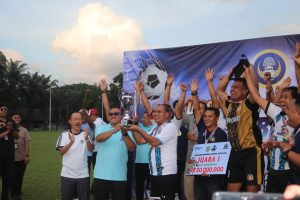 Korpri Langkat Juara 1 di Turnamen Korpri Medan