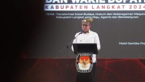 Pj Bupati Langkat Hadiri Debat Perdana Calon Kepala Daerah: Ajak Ciptakan Pilkada Damai