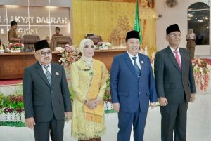 Ketua dan Wakil DPRD Langkat Resmi Dilantik Periode Jabatan 2024-2029