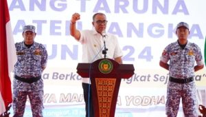 Perhelatan Bulan Bhakti Karang Taruna 2024,Enam Mantan Pembina Terima Penghargaan