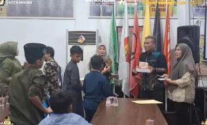 KPU Medan Santuni Anak Yatim