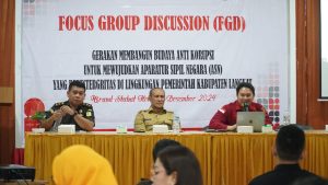 Hari Antikorupsi, Pemkab Langkat Gelar FGD