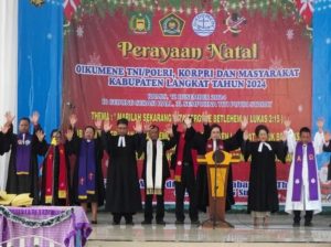 Perayaan Natal Oikumene 2024: Pj Bupati Langkat Pentingnya Kebersamaan dan Keberagaman