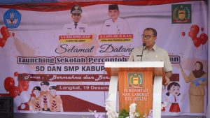 Pj Bupati Langkat Launching Sekolah Percontohan