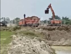 Lahan X PTPN Dikeruk Mafia Galian C di Percut Sei Tuan, Kapolrestabes Medan Kombes Pol Gidion Arif “Bungkam”!