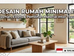 Desain Rumah Minimalis yang Nyaman dan Estetis dengan Pemilihan Material Interior yang Tepat