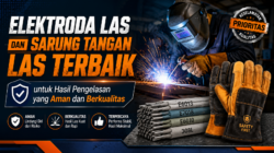Elektroda Las dan Sarung Tangan Las Terbaik untuk Hasil Pengelasan yang Aman dan Berkualitas