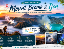 Mount Bromo Ijen Jadi Pilihan Tur Alam Populer untuk Menjelajah Jawa Timur